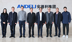 He Zhanyu, Deputy Secretary of the Yueqing Municipal Party Committee, Visits Andeli Group for Inspection and Guidance.