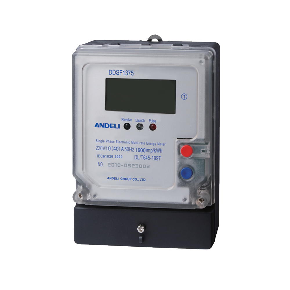 DDSF1375 Single Phase Electronic Multi-rate Energy Meter