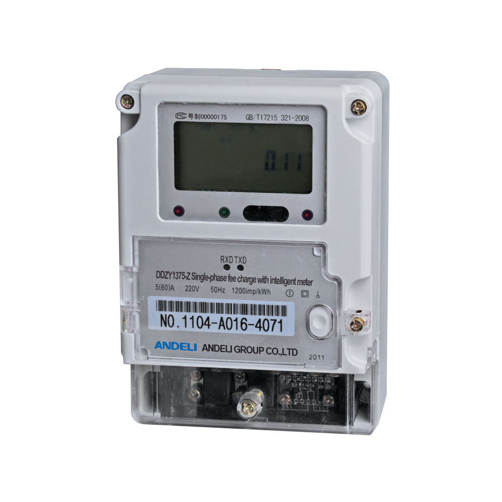 DDZY1374-Z Single-phase Fee Charge with Intelligent Watt-hour Meter (Distance Carrier)